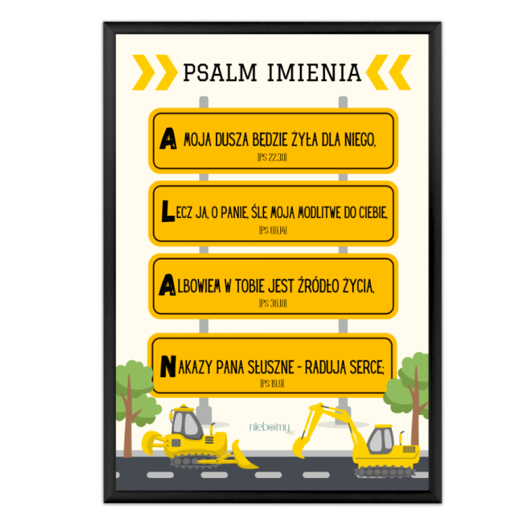 Psalm Alan ramka