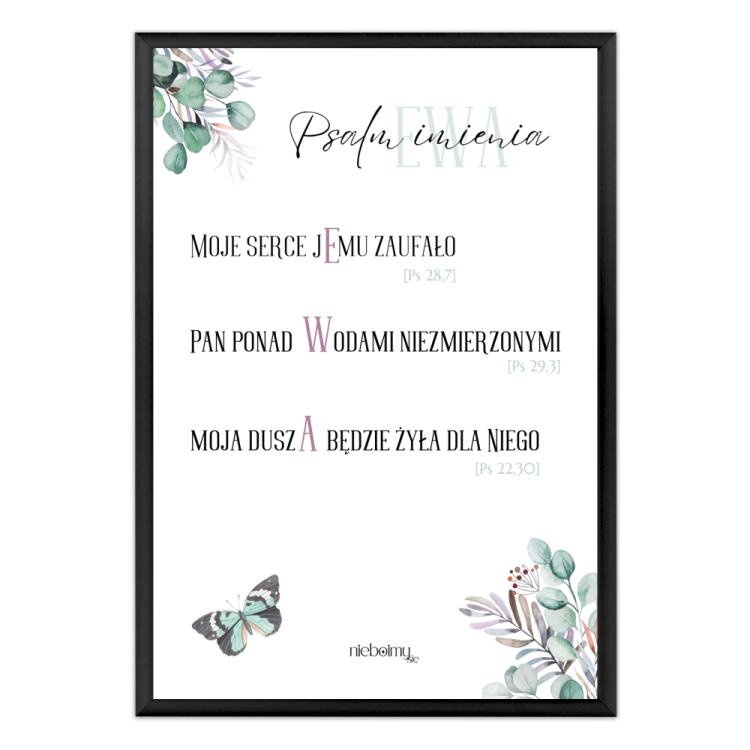 Psalm Ewa ramka