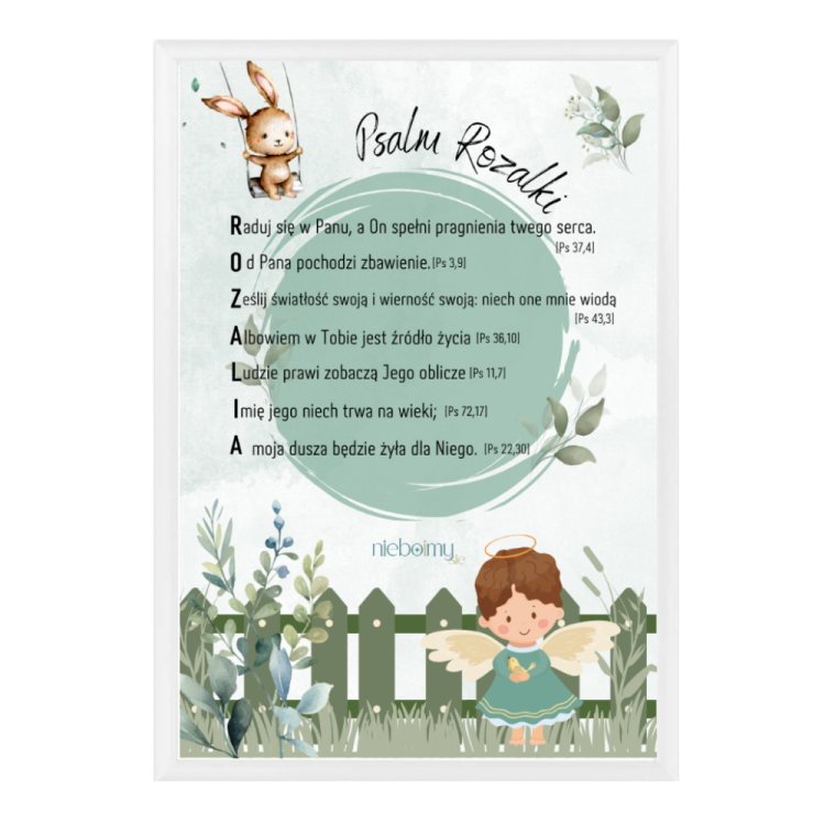 Psalm Rozalka ramka